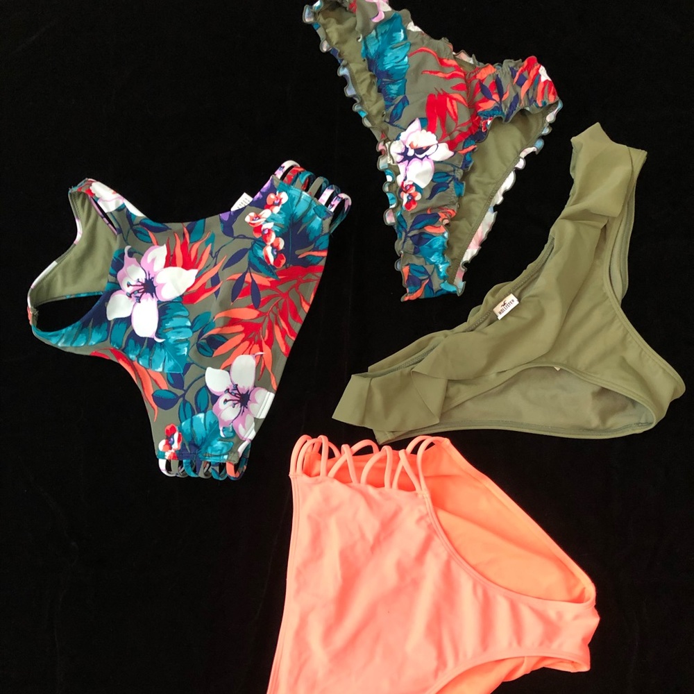 Hollister swim bundle 4 pcs